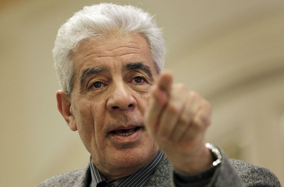 Libya's Foreign Minister Moussa Koussa, who's defected to Britain, in Libya on March 7, 2011.