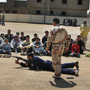 Veteran Libyan soldiers who defected to the rebel side teach volunteers the basics of mortars, machine guns, small rockets and anti-aircraft artillery. Veteran Libyan soldiers who defected to the rebel side teach volunteers the basics of mortars, machine guns, small rockets and anti-aircraft artillery.