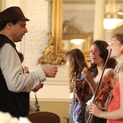 All Songs Considered host Bob Boilen chats with some members of Portland group Typhoon before their Tiny SXSW Concert at The Driskill Hotel. All Songs Considered host Bob Boilen chats with some members of Portland group Typhoon before their Tiny SXSW Concert at The Driskill Hotel.