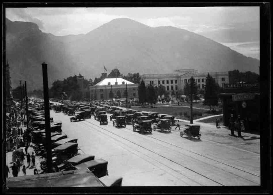 Street Scene in Provo, 1920
