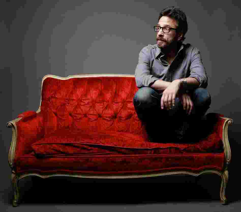 Comedian Marc Maron is the host of WTF, a popular interview podcast.