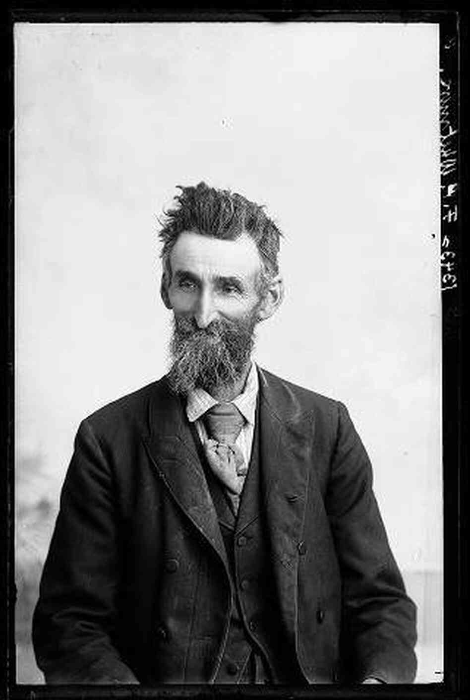 F. P. Whitmore, town marshal and butcher, Springville, Utah, circa 1895 F. P. Whitmore, town marshal and butcher, Springville, Utah, circa 1895