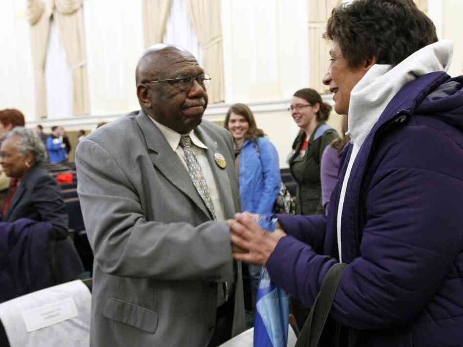 Charles Person, left, was among the youngest members of the original 1961 Freedom Riders.