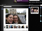 A screenshot of Alex Schmidt's Memolane album. The reporter, left, and her sister Anita, created an album of images and social media postings from a trip to Paris three years ago. A screenshot of Alex Schmidt's Memolane album. The reporter, left, and her sister Anita, created an album of images and social media postings from a trip to Paris three years ago.