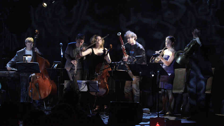 Members of Ensemble ACJW will perform Steampunk, a new piece written for them by David Bruce. Members of Ensemble ACJW will perform Steampunk, a new piece written for them by David Bruce.