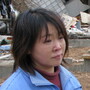 Bare foundation blocks are all that's left of Mitsue Murakami's Big Ocean Hotel after the tsunami ravaged the Pacific coast of Japan. Murakami, who is also a seaweed farmer, says everything was lost, but "we're trying very hard to overcome this hardship."