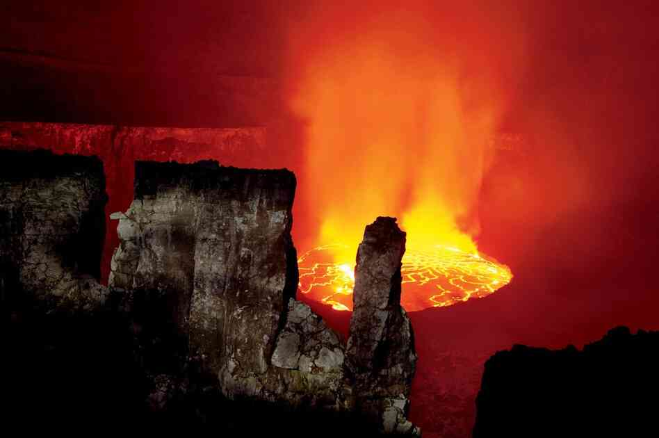 "Cradling one of the world's largest and least studied lava lakes — more than 700 feet across and possibly miles deep — Nyiragongo has twice sent molten rock racing toward residents of Goma."
