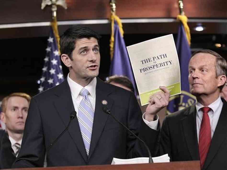 House Budget Committee Chair Rep. Paul Ryan with fellow Republican Rep. Tom McClintock (r) Tuesday, April 5, 2011. House Budget Committee Chair Rep. Paul Ryan with fellow Republican Rep. Tom McClintock (r) Tuesday, April 5, 2011.