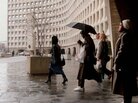 Shutdown flashback: Department of Health and Human Services employees leave their building in Washington after being told to go home as part of a federal shutdown in 1995. Shutdown flashback: Department of Health and Human Services employees leave their building in Washington after being told to go home as part of a federal shutdown in 1995.