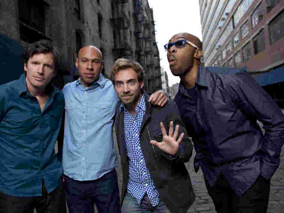 James Farm, L-R: Matt Penman, Joshua Redman, Aaron Parks, Eric Harland.
