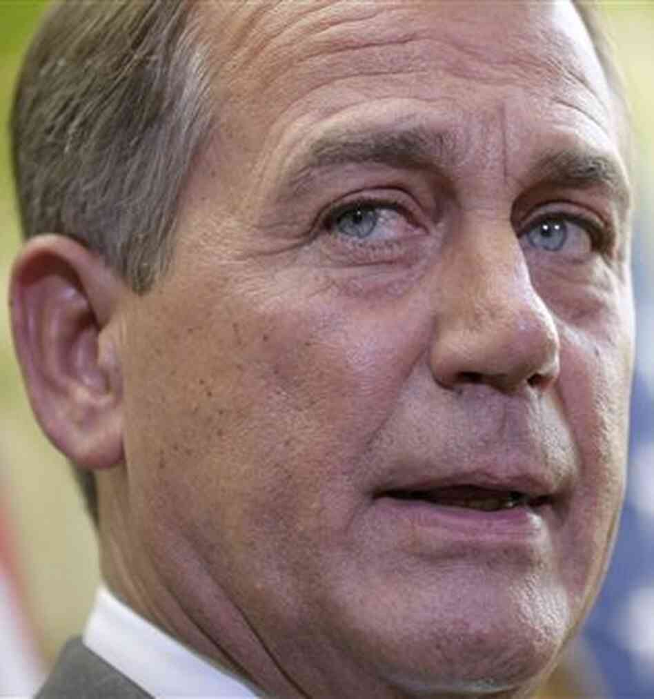 House Speaker John Boehner. House Speaker John Boehner.