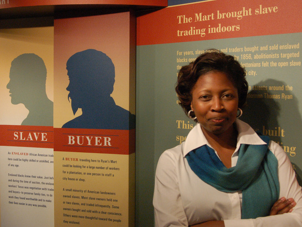 Nichole Green, director of Charleston's Slave Mart Museum, estimates that 10,000 slaves were auctioned in the building that now houses the museum. She says she's hopeful this year's anniversary is part of a healing process.