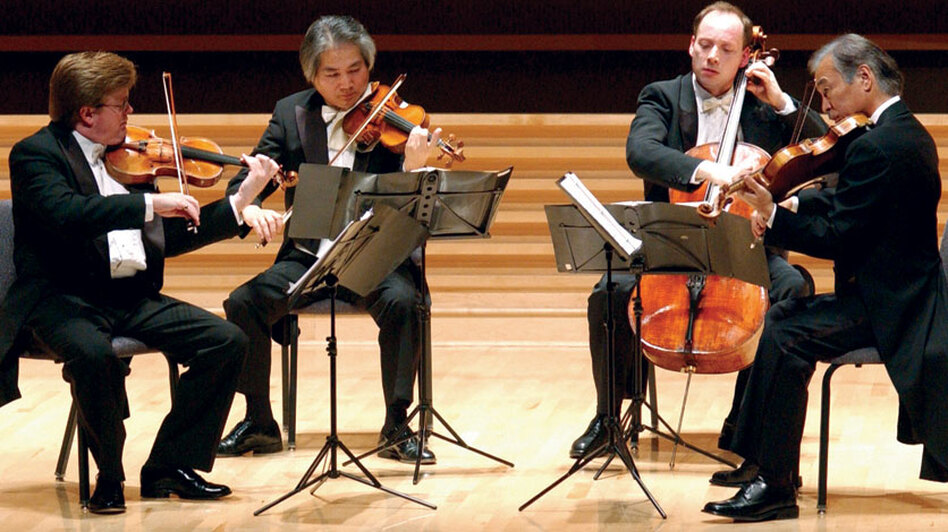 The Tokyo Quartet untangles Beethoven's complex Grosse Fuge at WQXR's Greene Space.
