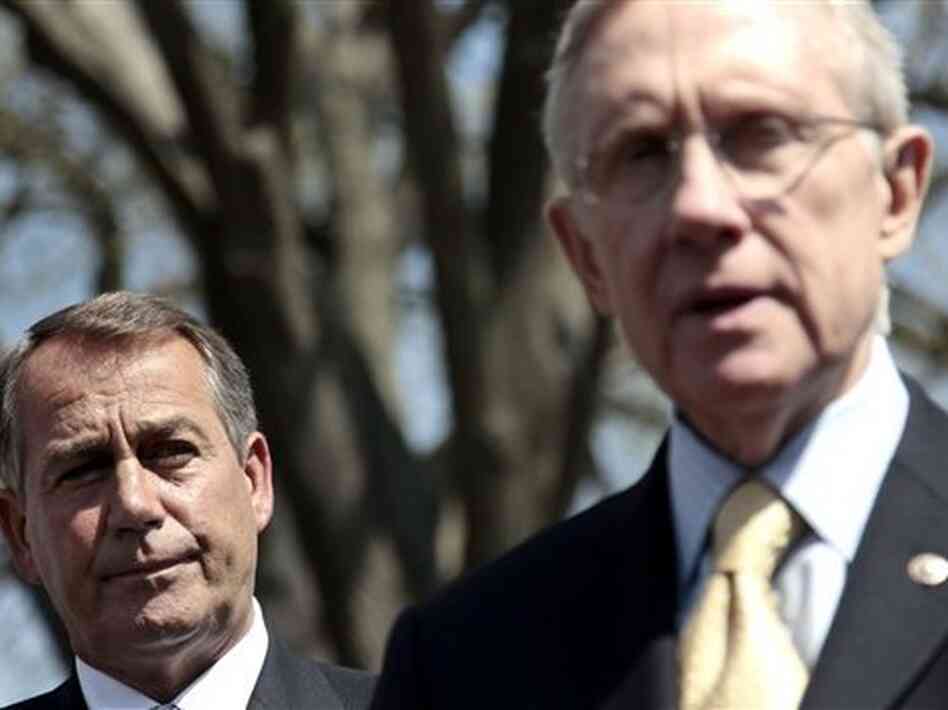 House Speaker John Boehner and Senate Majority Leader Harry Reid's conflicting versions of what's behind the impasse may not be so at odds after all. House Speaker John Boehner and Senate Majority Leader Harry Reid's conflicting versions of what's behind the impasse may not be so at odds after all.
