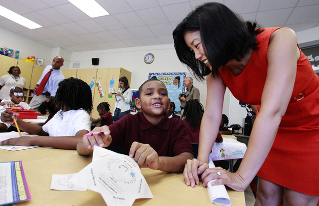Michelle Rhee served as the head of D.C. Public Schools for almost three years. She now heads her own education advocacy group, StudentsFirst.