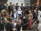 Civil War re-enactors and Star Wars fans at the Ohio Statehouse on Sunday (April 10 , 2011). Civil War re-enactors and Star Wars fans at the Ohio Statehouse on Sunday (April 10 , 2011).