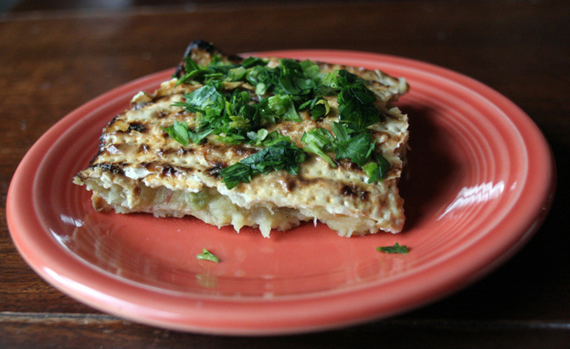 Roman-Inspired Potato, Pea And Artichoke Filling With Gremolata