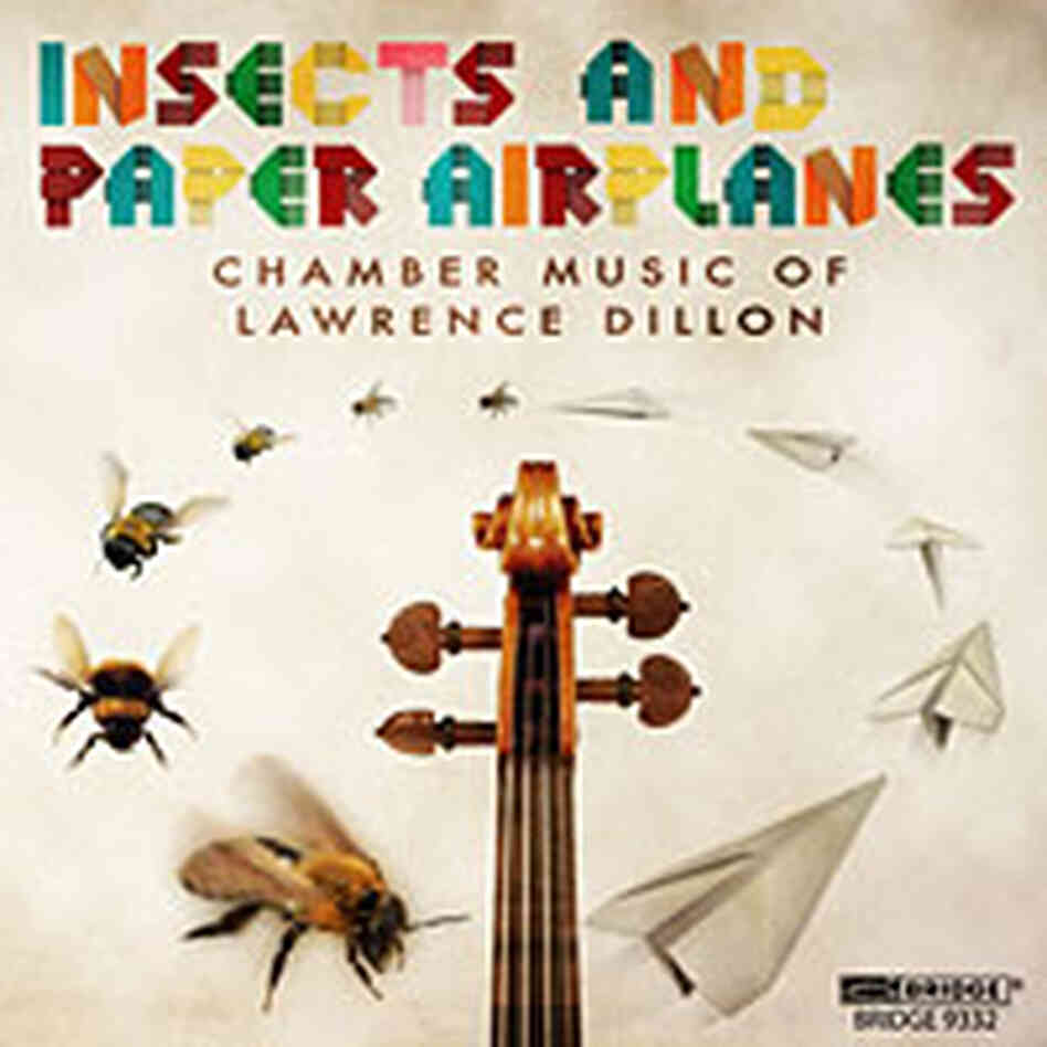 Cover art for Lawrence Dillon's "Insects and Paper Airplanes." Cover art for Lawrence Dillon's "Insects and Paper Airplanes."