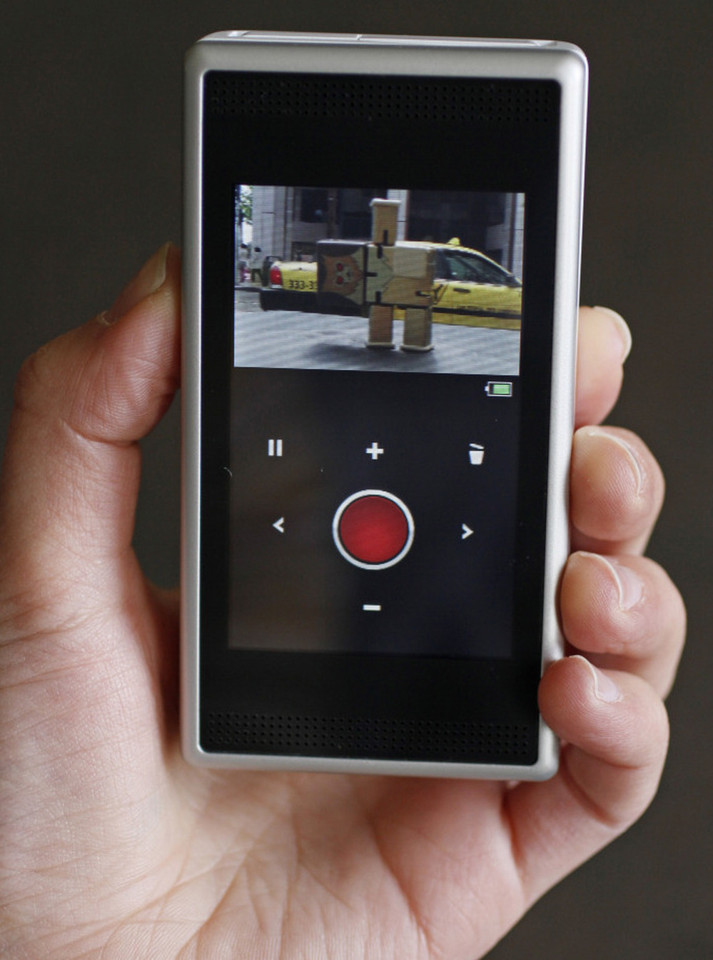 The Flip SlideHD pocket video camera.