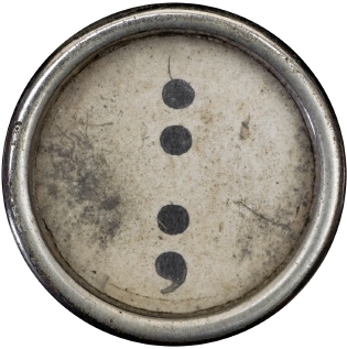 typewriter key