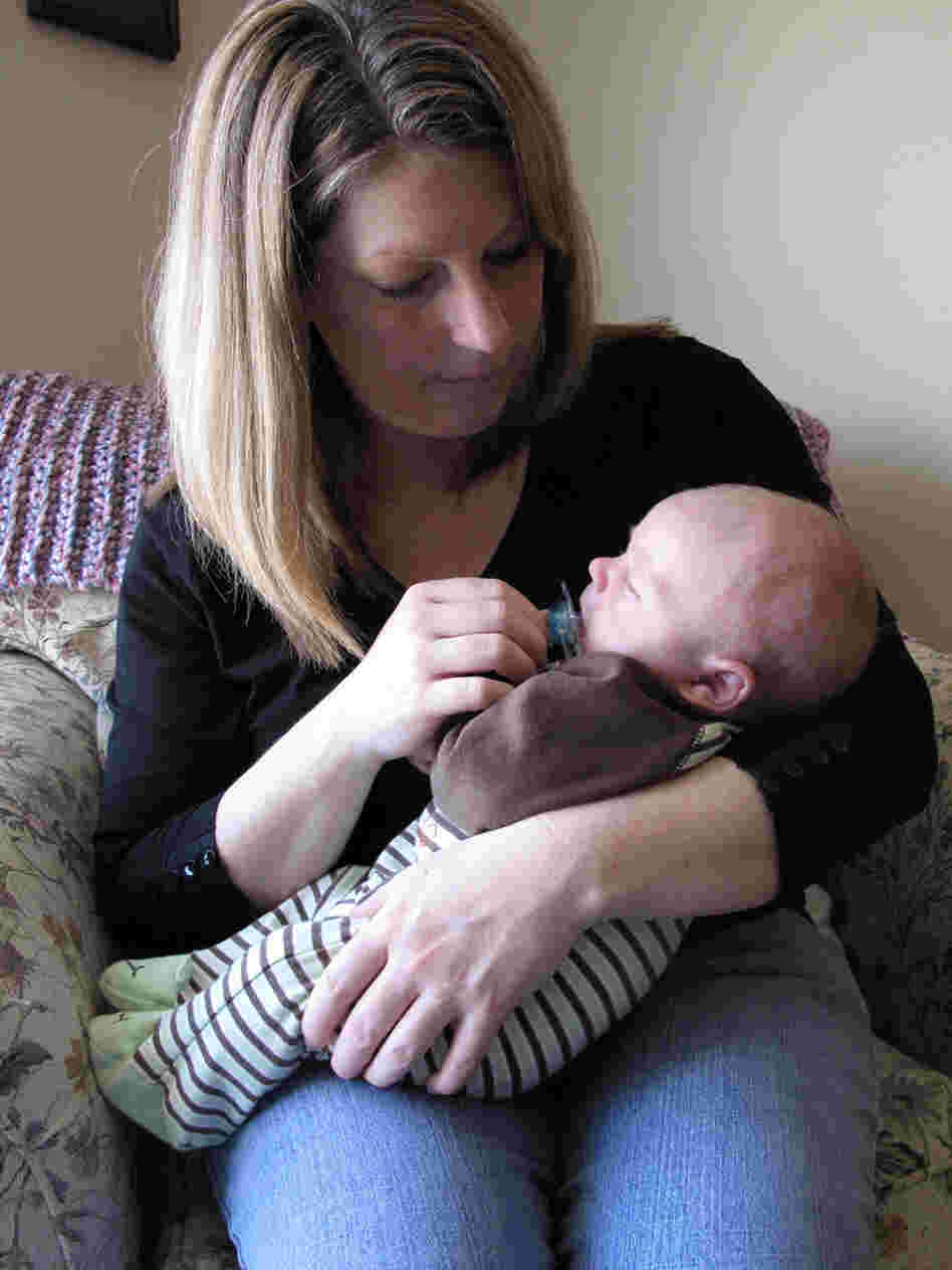 Carla Van Devander's son, Jackson, was conceived through in vitro fertilization that was financed by a scholarship from a nonprofit organization.