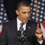 President Obama at George Washington University, Wednesday, April 13, 2011.