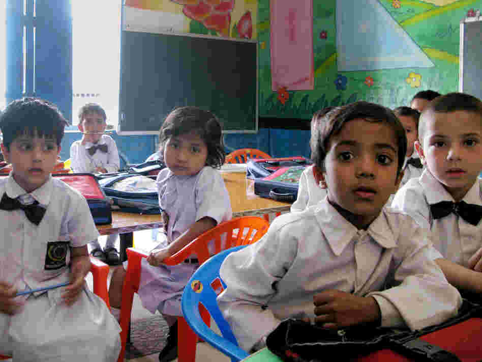 Only about 30 percent of the students at Sarvodya School are girls. The school is in the Jhajjar district of Haryana state, which has the lowest ratio of girls to boys under the age of 6 (774 to 1,000) in India. Only about 30 percent of the students at Sarvodya School are girls. The school is in the Jhajjar district of Haryana state, which has the lowest ratio of girls to boys under the age of 6 (774 to 1,000) in India.