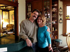 Lisa Howland says her husband, Randy, smiles a lot more now that he's working, even though the job doesn't pay enough to cover all their bills. Lisa Howland says her husband, Randy, smiles a lot more now that he's working, even though the job doesn't pay enough to cover all their bills.