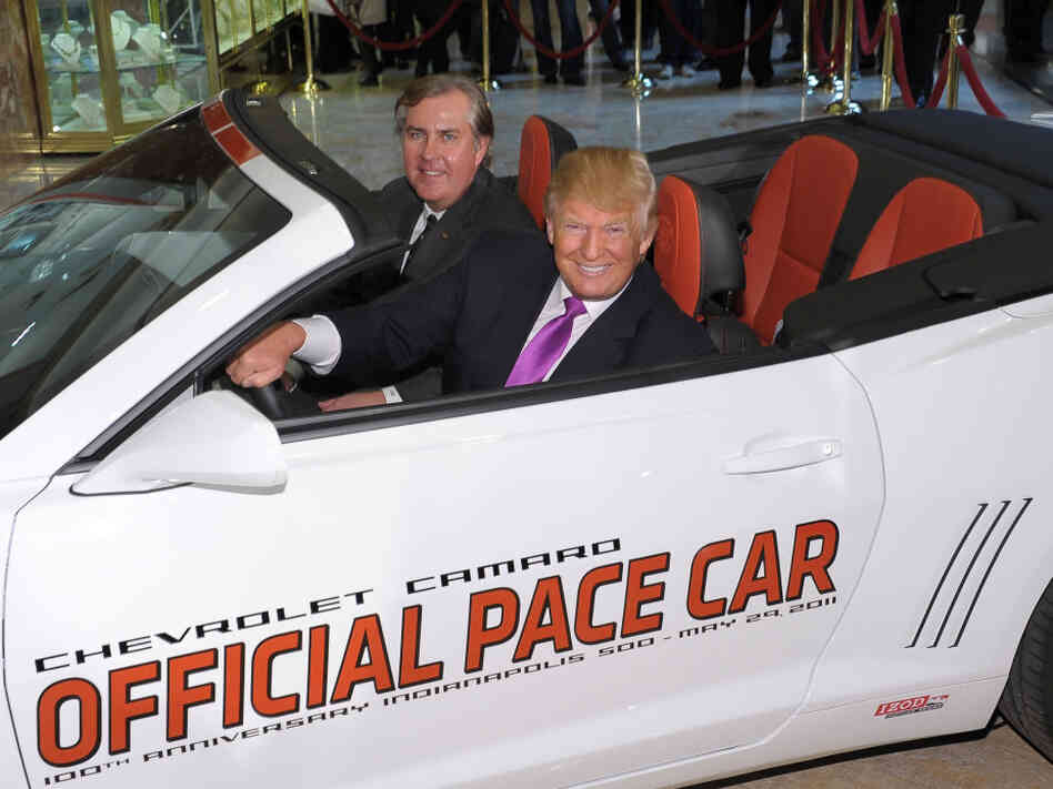 Donald Trump is setting the pace for the potential Republican presidential field, a new poll suggests.