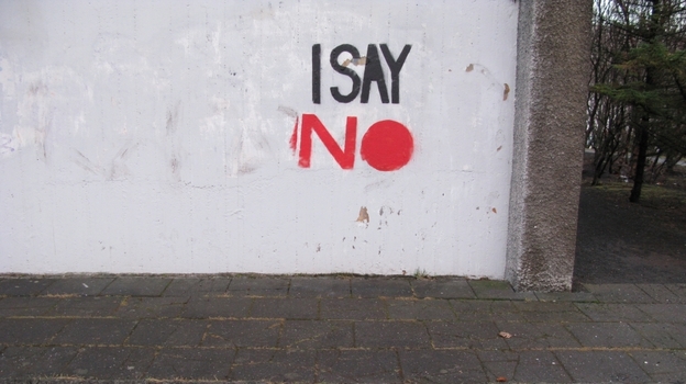 Reykjavik graffiti. (NPR)