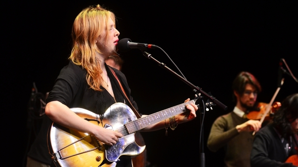 Sonya Kitchell performed on Mountain Stage.