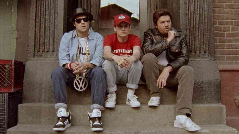 Big movie stars Seth Rogen, Elijah Wood and Danny McBride in the new Beastie Boys video. Big movie stars Seth Rogen, Elijah Wood and Danny McBride in the new Beastie Boys video.