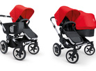 The Bugaboo Donkey has been designed to meet two key parental needs: increased storage space and the option to convert to a duo stroller for parents with two young children of different ages or twins. The Bugaboo Donkey has been designed to meet two key parental needs: increased storage space and the option to convert to a duo stroller for parents with two young children of different ages or twins.