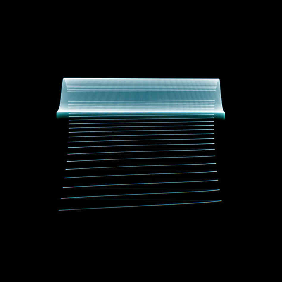 Stephan Tillmans Luminant Point Arrays is a series of photographs of television screens the moment they are turned off.