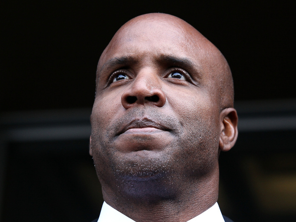 Former Major League Baseball player Barry Bonds leaves federal court last week in San Francisco, California.  After three and a half days of deliberation, a jury found Barry Bonds guilty on one count of obstruction of justice, though the jury failed to reach a verdict on the three counts that he lied to a grand jury about knowingly taking steroids.