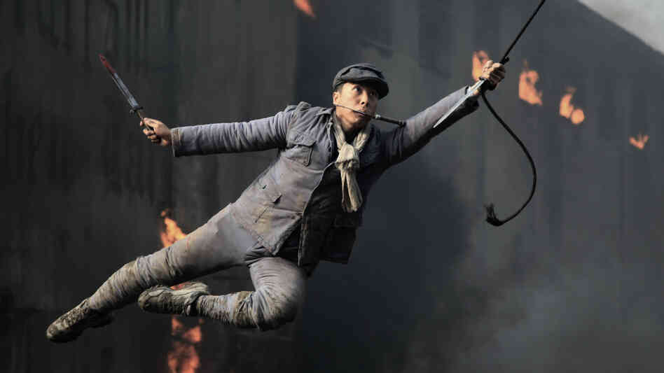 Peter Pandemonium: As Sino-Japanese tensions escalate after World War I, Donnie Yen's Chen Zhen flies (and kicks, and rolls) in the face of many a peril in Legend of the Fist. Peter Pandemonium: As Sino-Japanese tensions escalate after World War I, Donnie Yen's Chen Zhen flies (and kicks, and rolls) in the face of many a peril in Legend of the Fist.