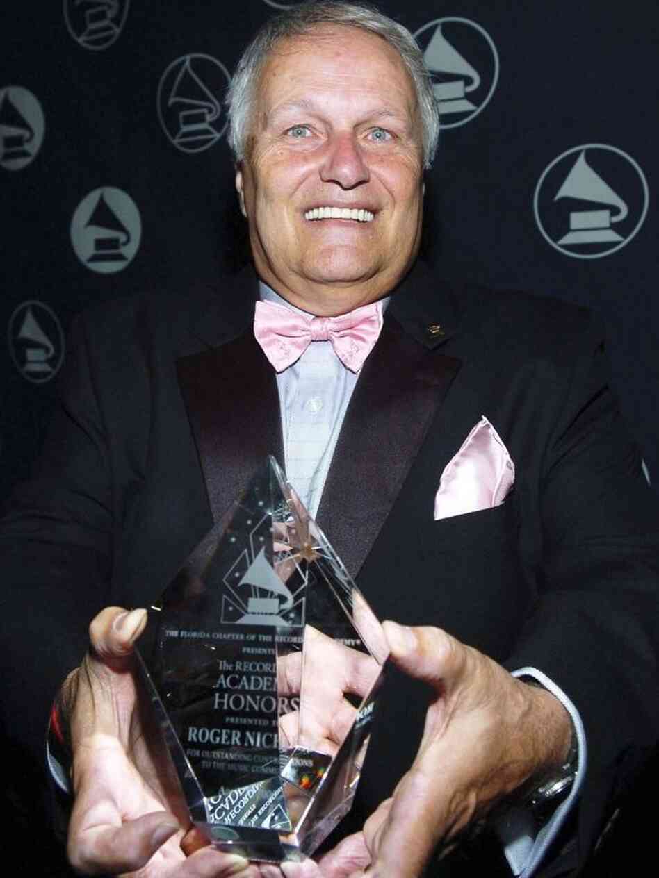 Roger Nichols poses at a Recording Academy Honors event in 2006. Roger Nichols poses at a Recording Academy Honors event in 2006.