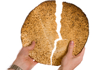 Breaking the middle matzo is a traditional part of the Passover Seder. Breaking the middle matzo is a traditional part of the Passover Seder.