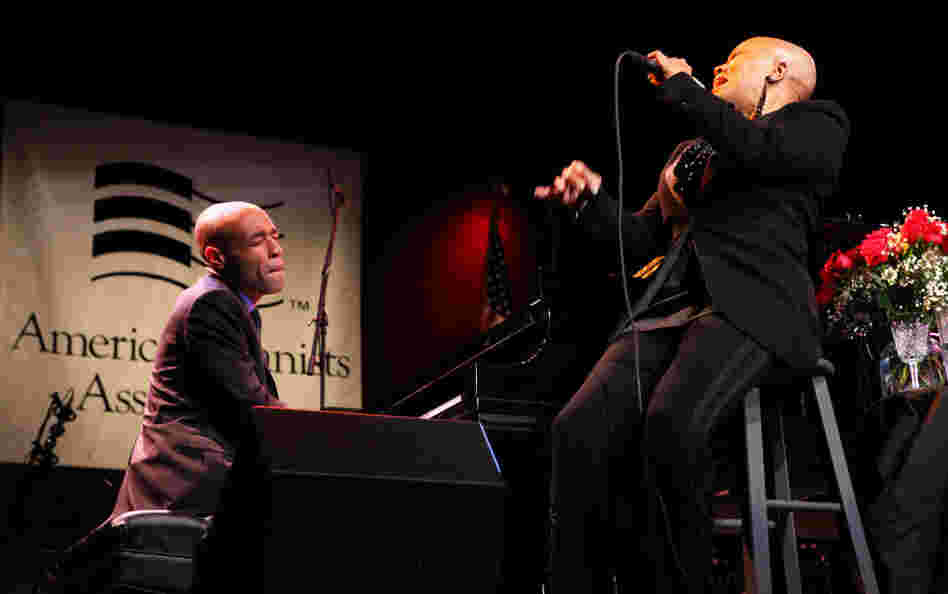 Aaron Diehl (piano) and Dee Dee Bridgewater go head-to-head on "Just One of Those Things," by Cole Porter. The duet was part of Diehl's winning performance in the competition for the Cole Porter Fellowship.
