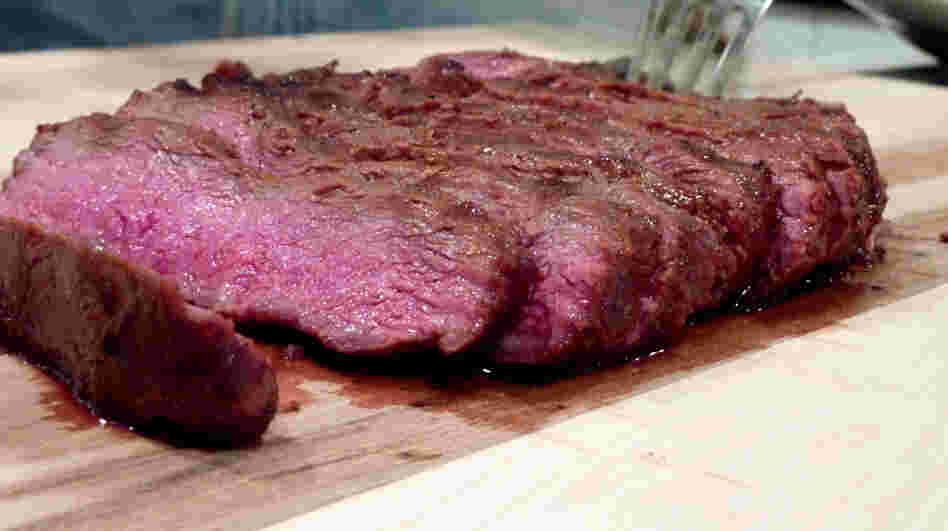 Grilled Miso-Glazed Flat Iron Steak