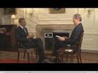 President Obama and WFAA-TV's Brad Watson. President Obama and WFAA-TV's Brad Watson.