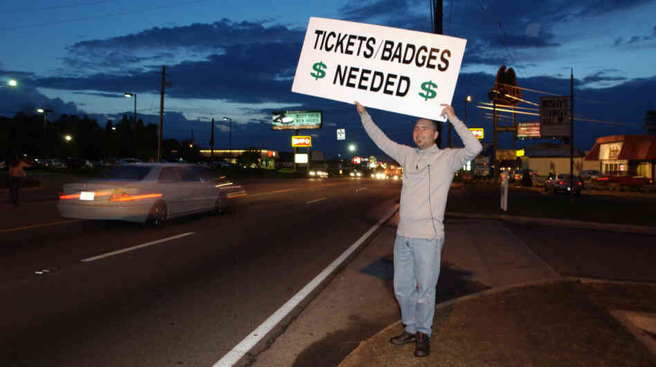 Ticket scalper Ticket scalper