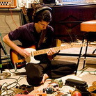 Steve Marion, who calls his band Delicate Steve, at work. Steve Marion, who calls his band Delicate Steve, at work.