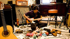 Steve Marion, who calls his band Delicate Steve, at work. Steve Marion, who calls his band Delicate Steve, at work.
