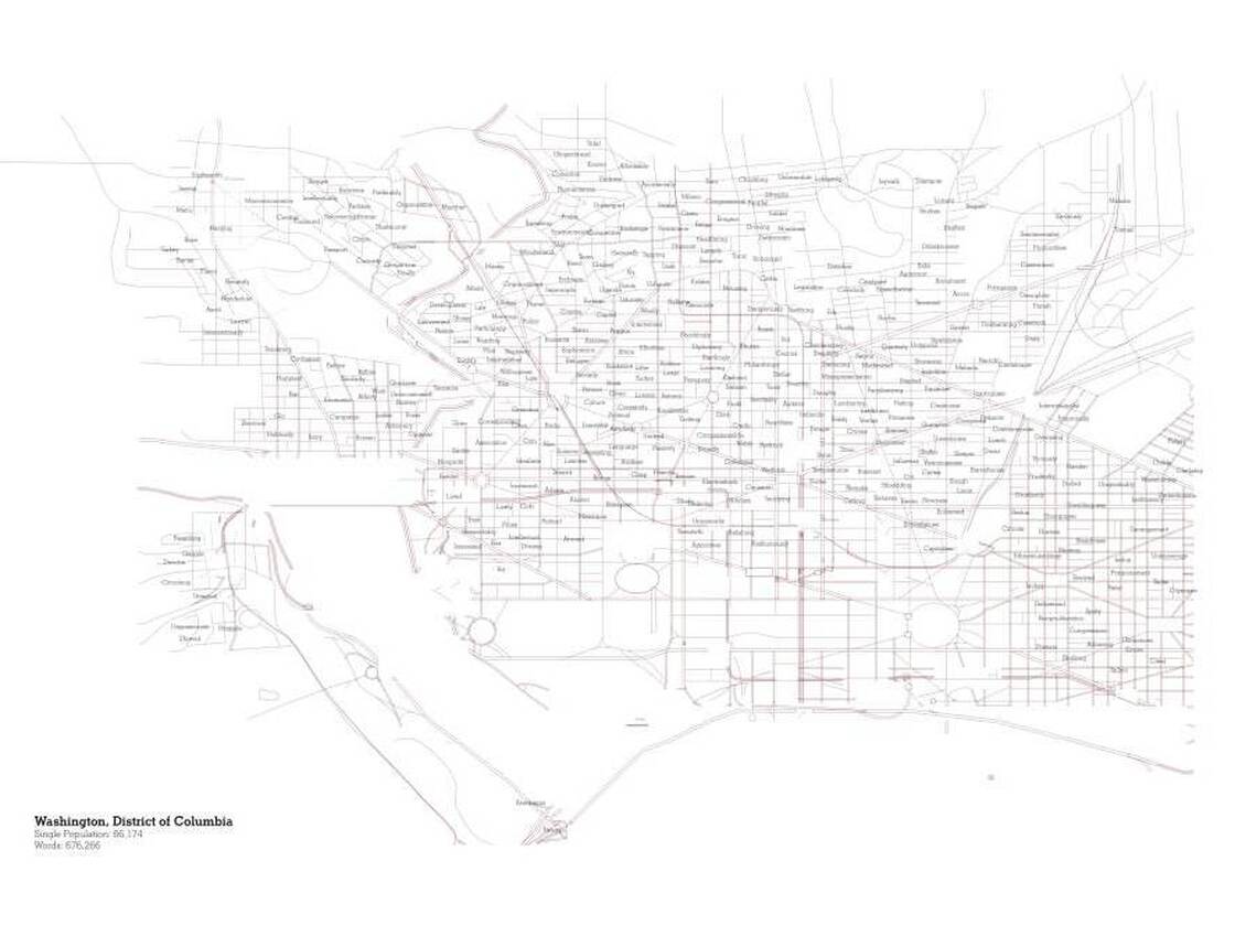 R. Luke DuBois' image of Washington DC