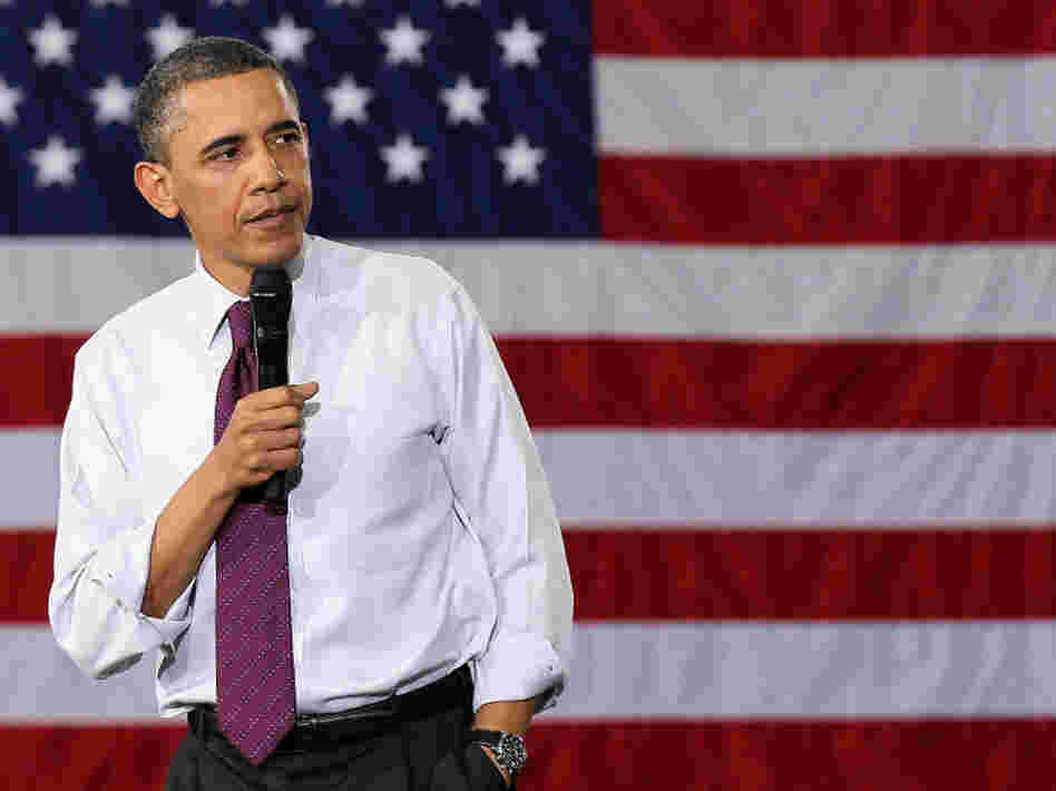 President Obama, on Tuesday in Annandale, Va.
