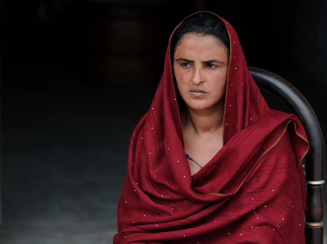 Pakistan's Supreme Court upheld the acquittal of five of the six men accused of gang-raping Mukhtar Mai, seen here at a shelter in the southern Punjab village  of Meerwala in February.