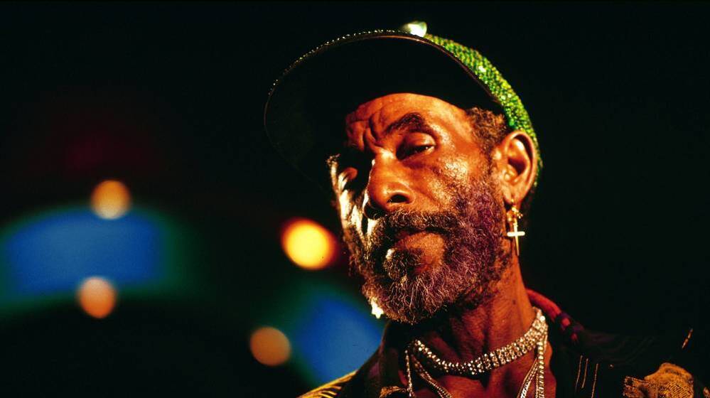 Lee "Scratch" Perry in the mid-1990s.