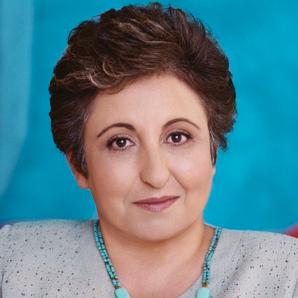 Shirin Ebadi is an Iranian lawyer, a former judge and human-rights activist and founder of Defenders of Human Rights Center in Iran. On Oct. 10, 2003, Ebadi was awarded the Nobel Peace Prize.