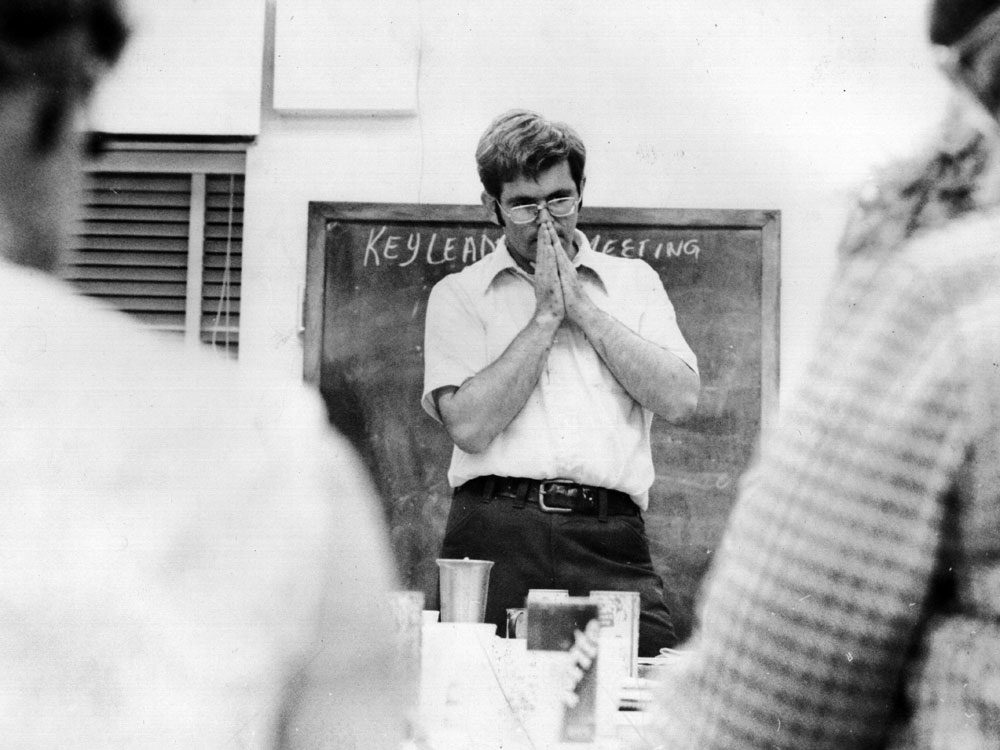 Gingrich taught history at West Georgia College (now known as the University of West Georgia) in the 1970s. Here, he's shown teaching a class.